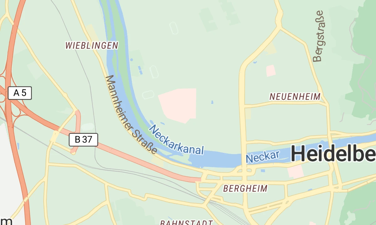 Kartenansicht Fettstoffwechsel-Sprechstunde Heidelberg