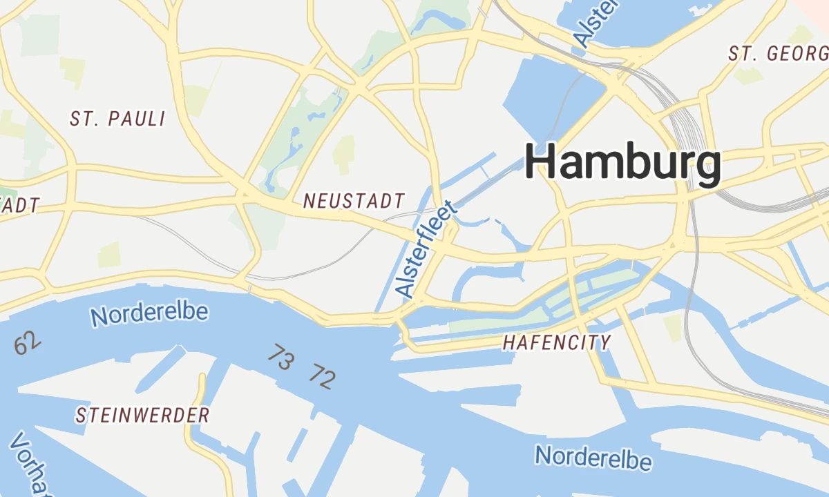 Kartenansicht Fleet Ästhetik