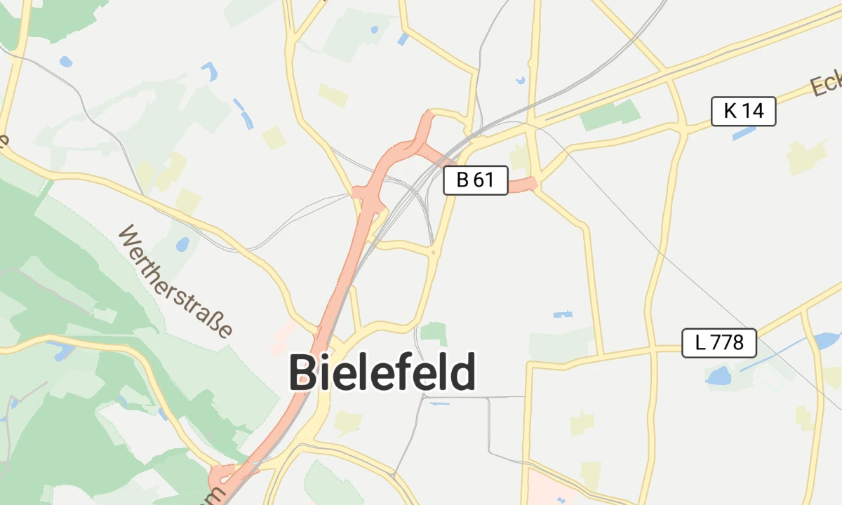 Kartenansicht MVZ Diranuk Bielefeld Feilenstraße