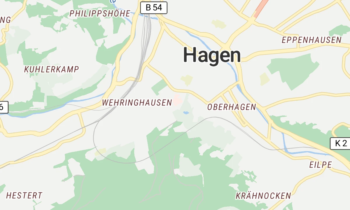Kartenansicht MVZ Prof. Dr. Uhlenbrock und Partner - im Allgemeinen Krankenhaus Hagen