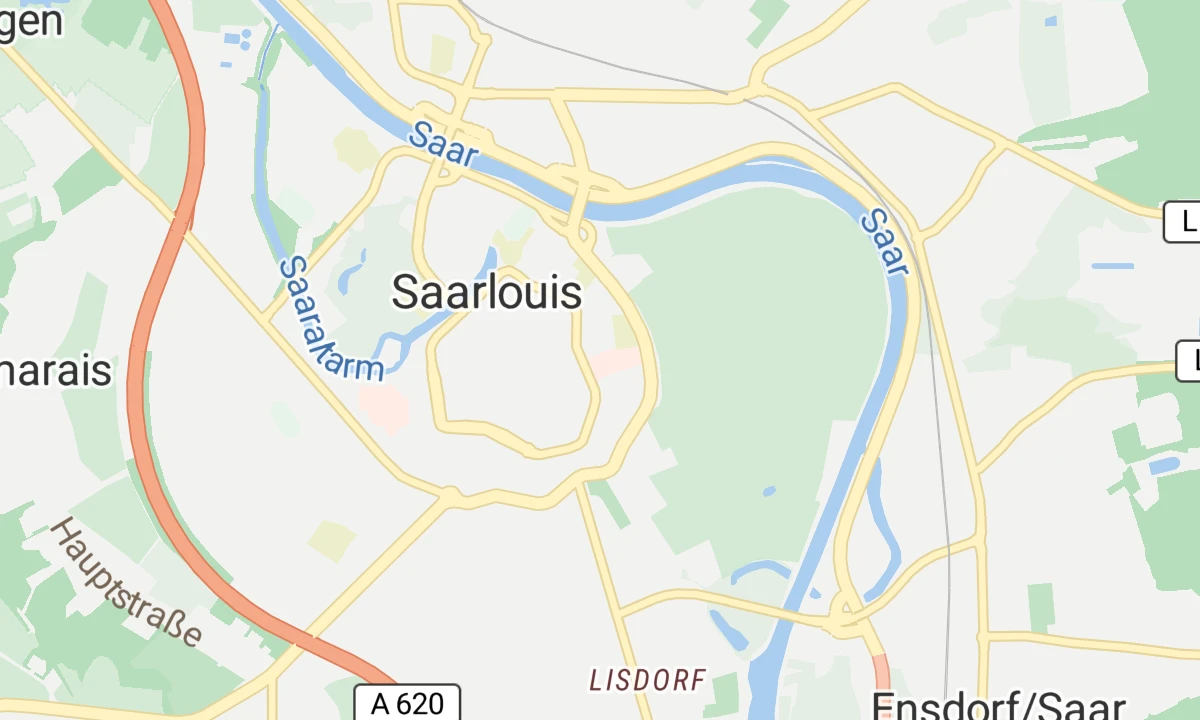 Kartenansicht Praxis Saarlouis Im Marienhaus Klinikum