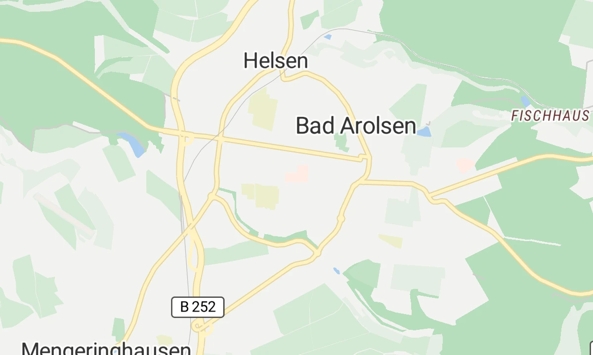 Kartenansicht Privatklinik der Schön Klinik Bad Arolsen