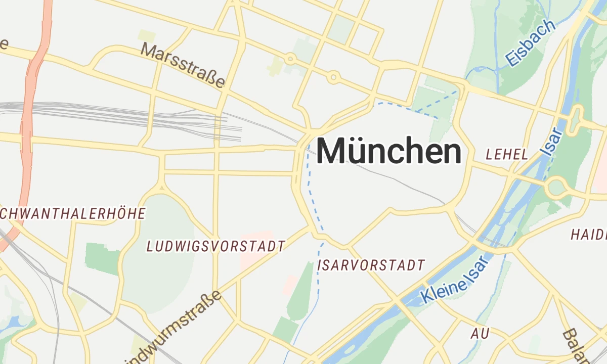 Kartenansicht Radiologie München Zentrum
