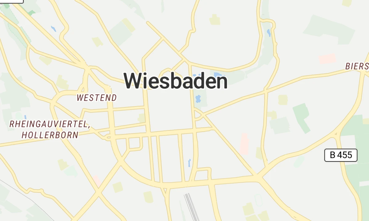 Kartenansicht Radiomed Wiesbaden