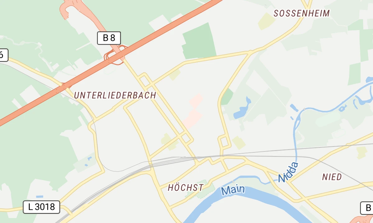 Kartenansicht Varisano - MVZ Höchst