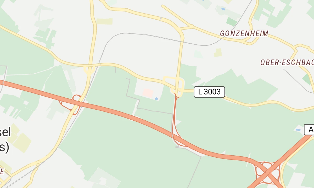Kartenansicht Vitos Klinik für Psychiatrie und Psychotherapie Bad Homburg