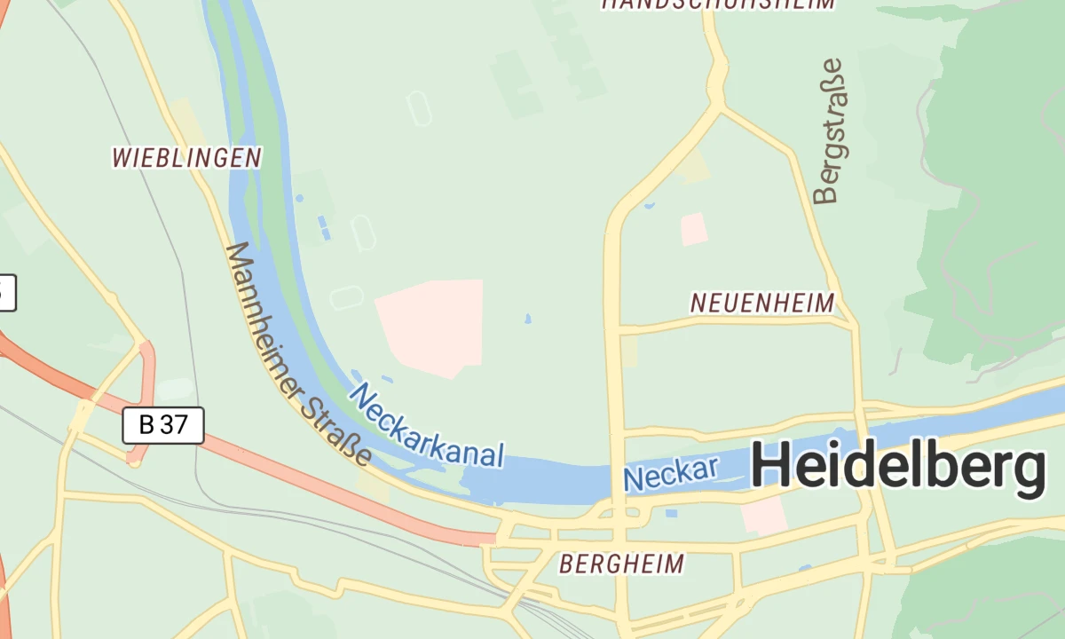 Kartenansicht Zentrum für Autoinflammation Universitätsklinikum Heidelberg