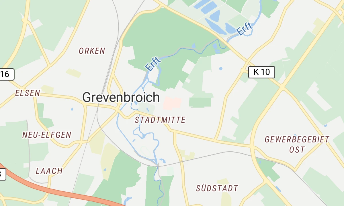 Kartenansicht Zentrum für Radiologie und Nuklearmedizin - ZRN