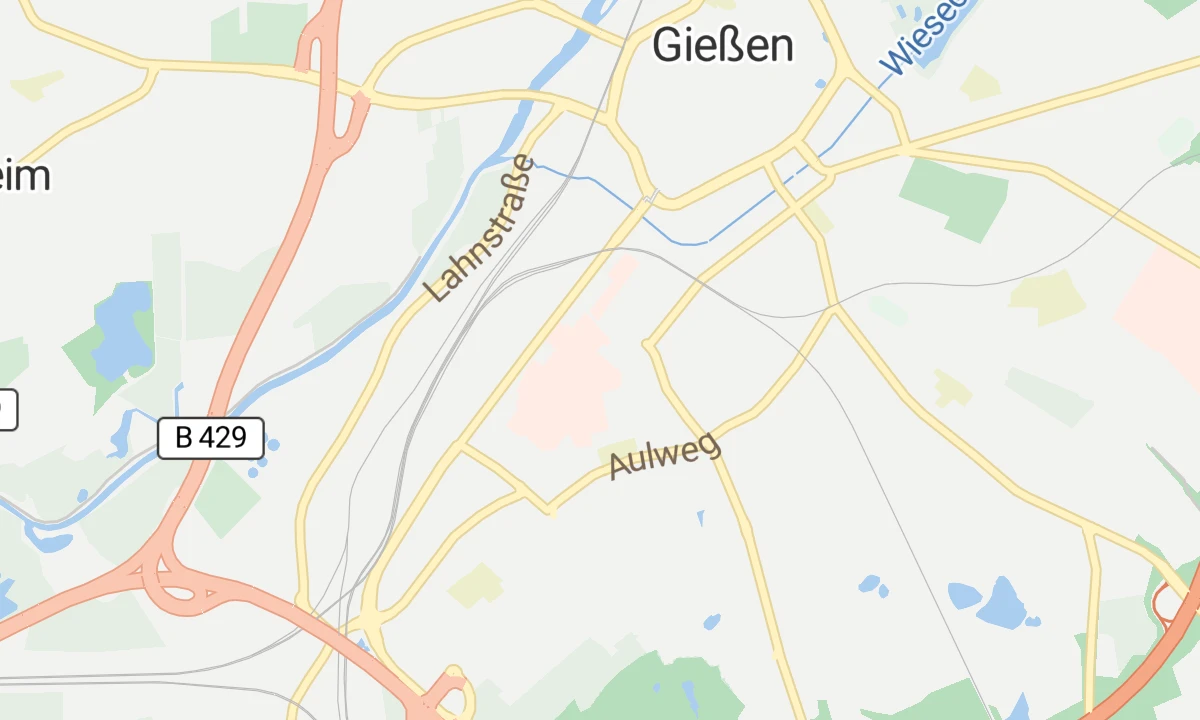 Kartenansicht Zentrum für seltene Erkrankungen Gießen (ZSEGI)