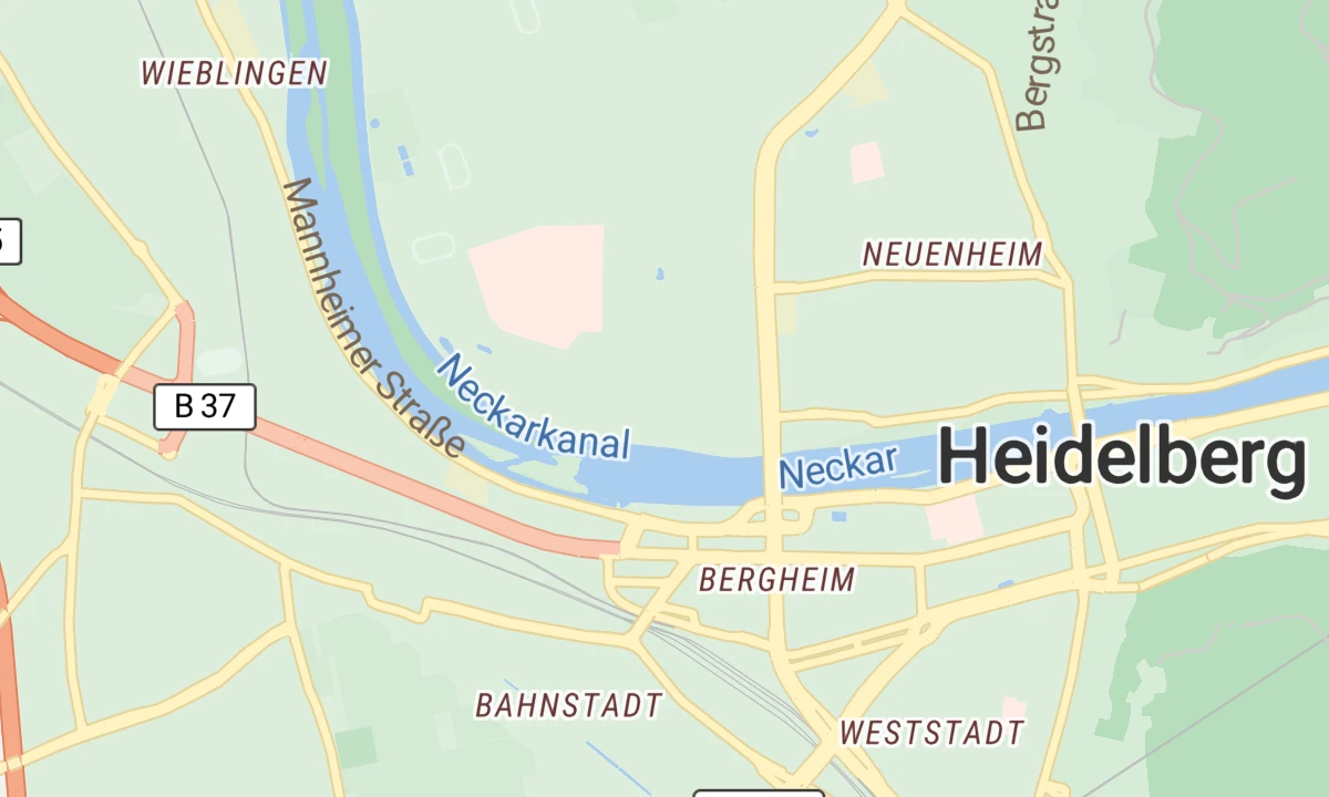 Kartenansicht Zentrum für Seltene Erkrankungen (ZSE) Heidelberg