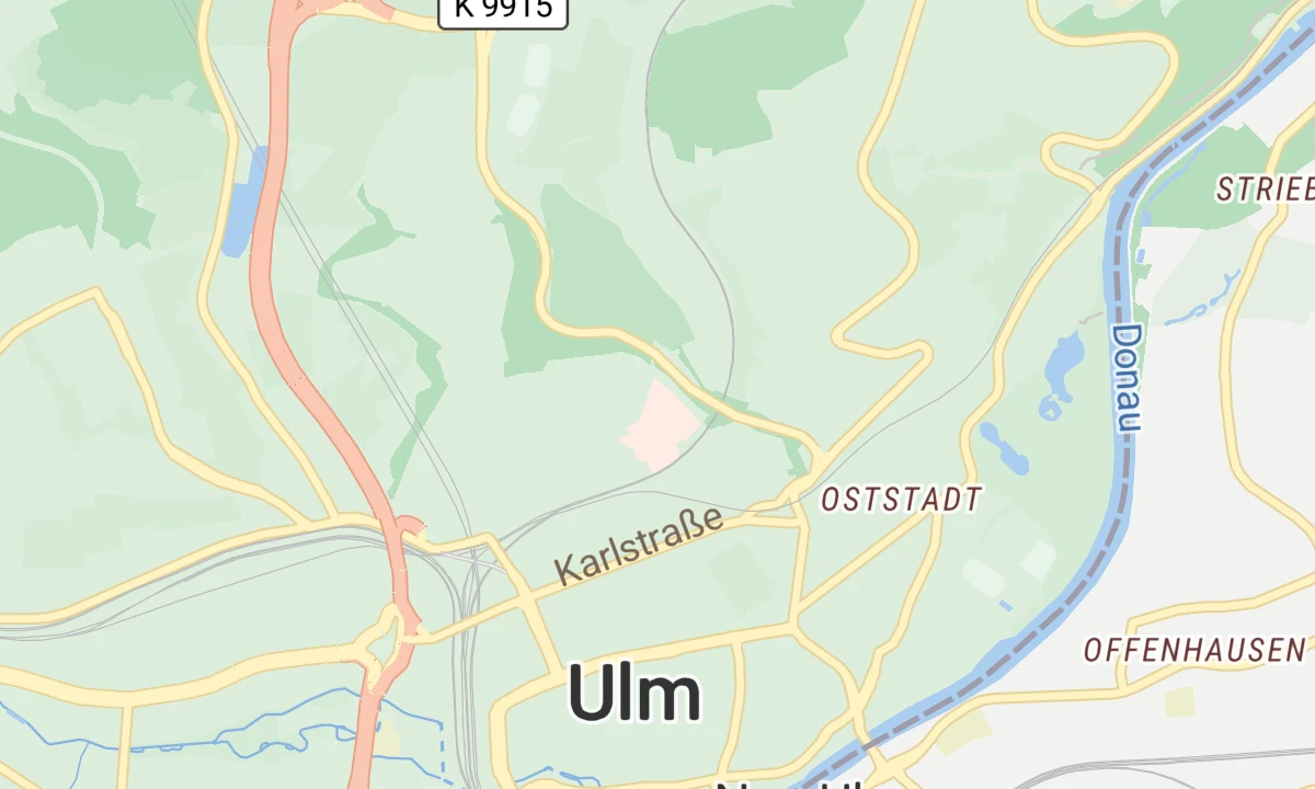 Kartenansicht Zentrum für Seltene Erkrankungen (ZSE) Ulm