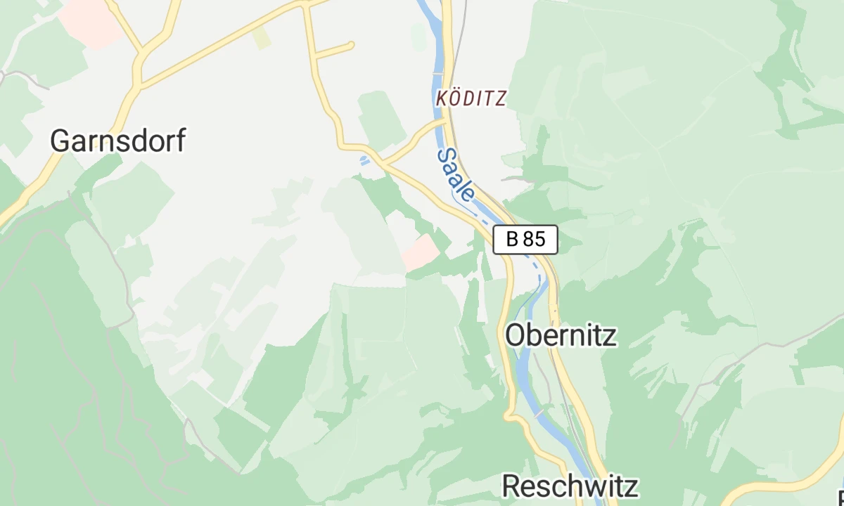 Kartenansicht Dr. Ebel Fachklinik - Klinik Bergfried Saalfeld