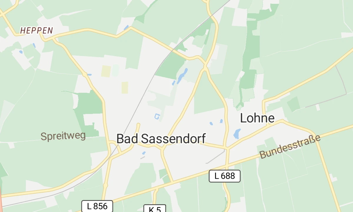 Kartenansicht Klinik im Park