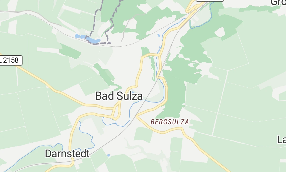 Kartenansicht Klinikzentrum Bad Sulza