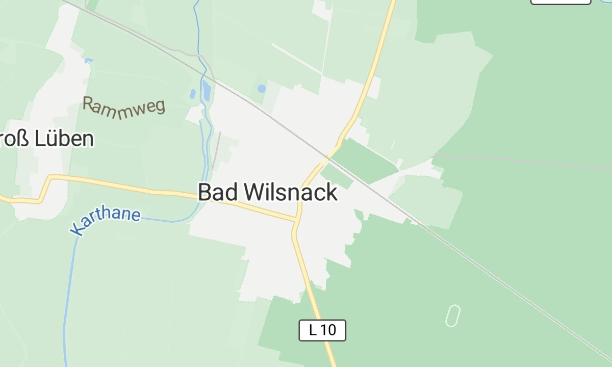 Kartenansicht KMG Elbtalkliniken Bad Wilsnack
