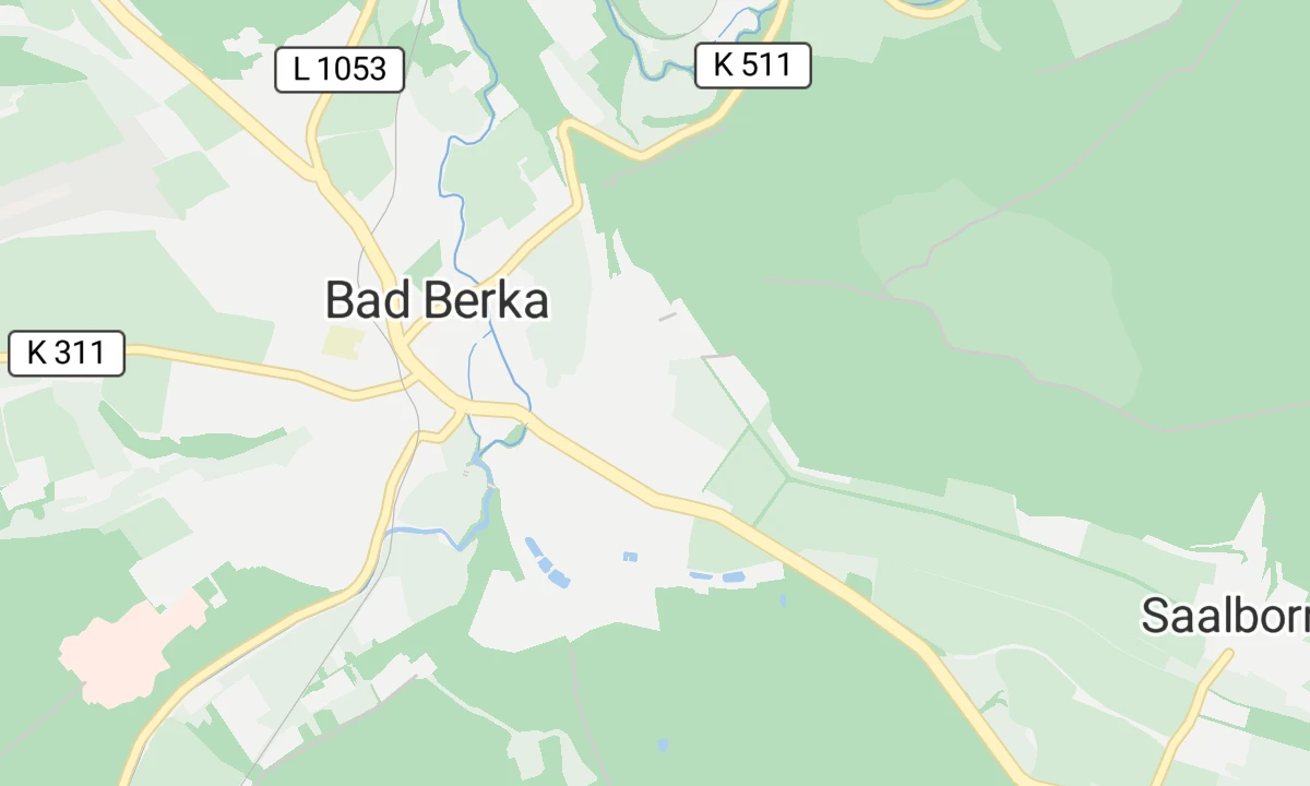 Kartenansicht Median Adelsberg-Klinik Bad Berka
