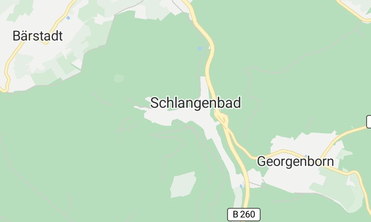 Kartenansicht MEDIAN Klinik Schlangenbad (Standort Schlangenbad)