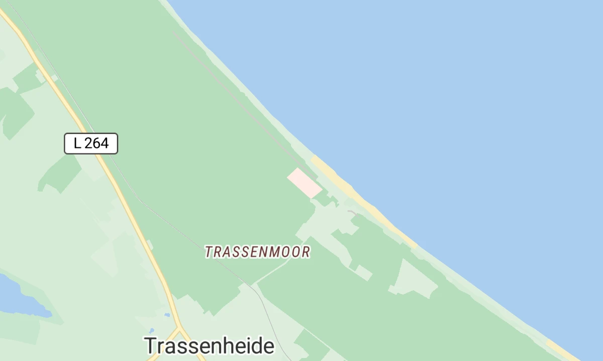 Kartenansicht MEDICLIN Dünenwald Klinik