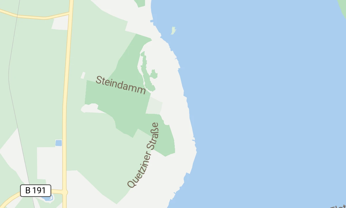 Kartenansicht MediClin Reha-Zenturm Plau am See