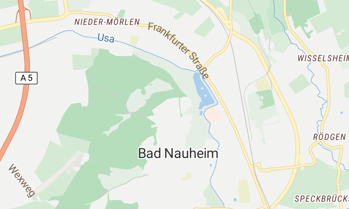 Kartenansicht Park-Klinik Bad Nauheim