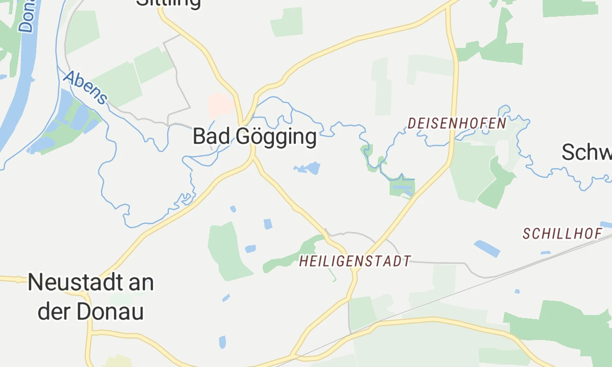 Kartenansicht Passauer Wolf Bad Gögging