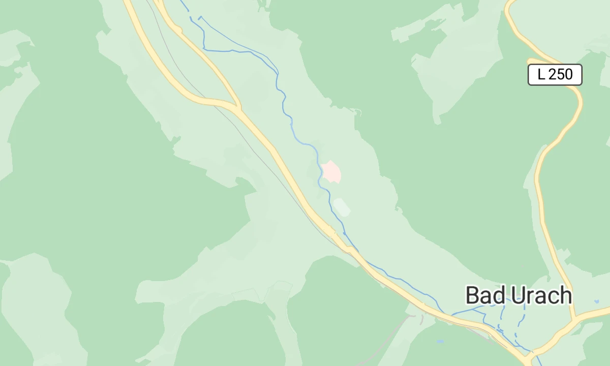 Kartenansicht Reha-Klinik Schwäbische Alb Bad Urach
