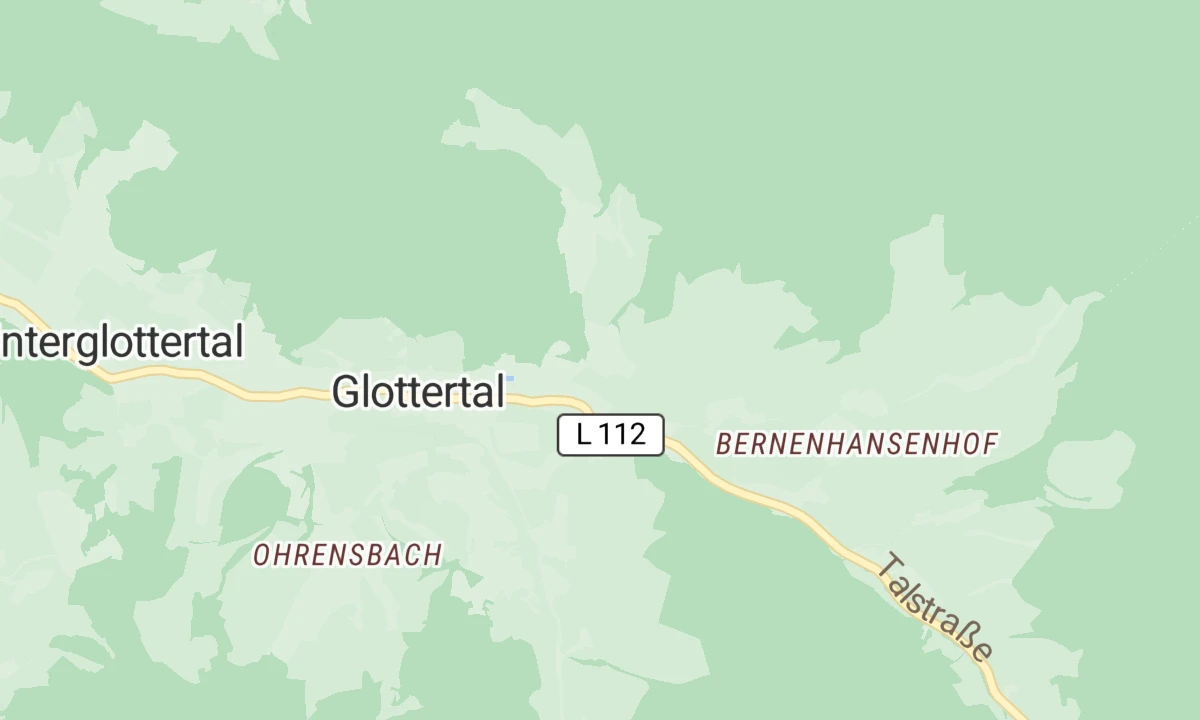 Kartenansicht Rehaklinik Glotterbad