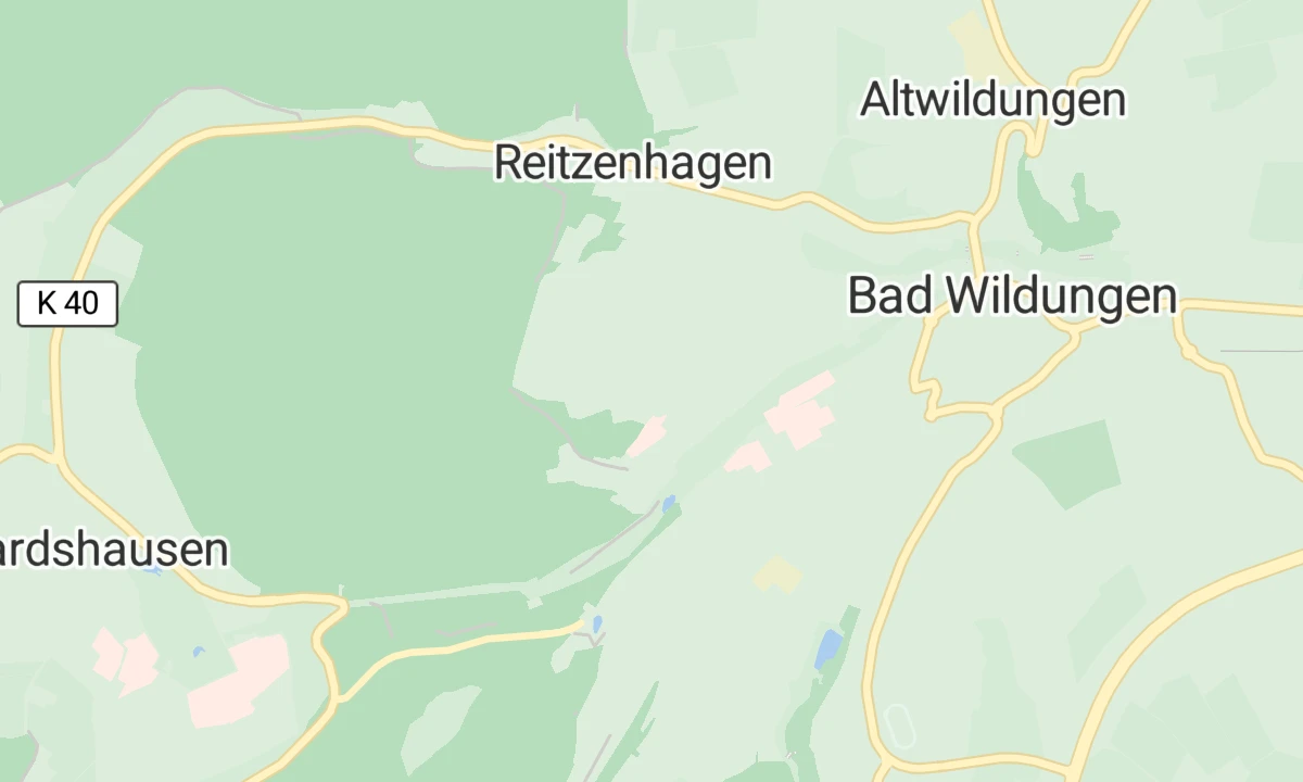 Kartenansicht Rheumaklinik Bad Wildungen