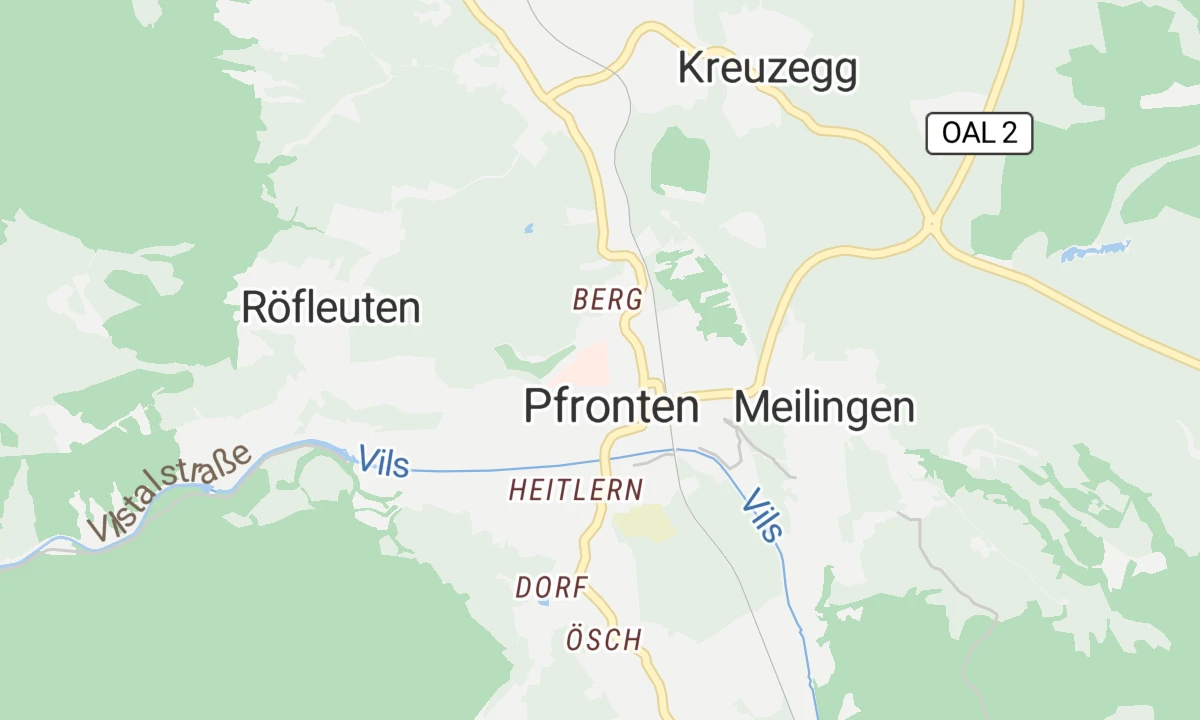 Kartenansicht Vinzenz Klinik