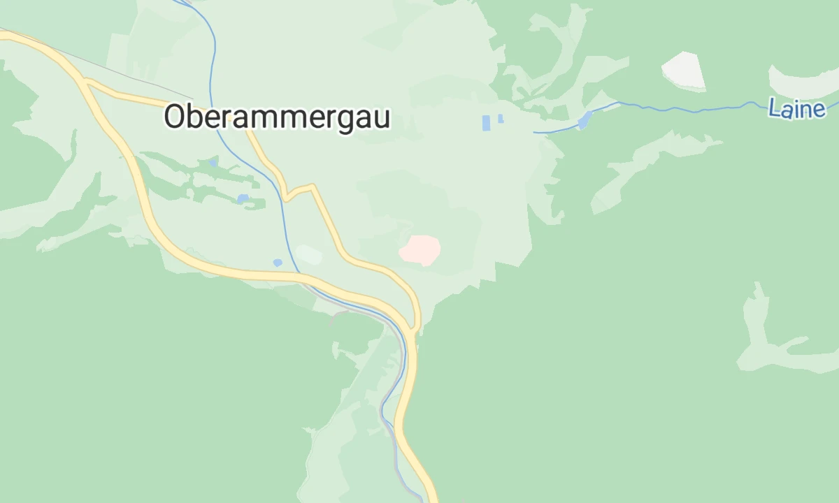 Kartenansicht Waldburg-Zeil Klinik Oberammergau